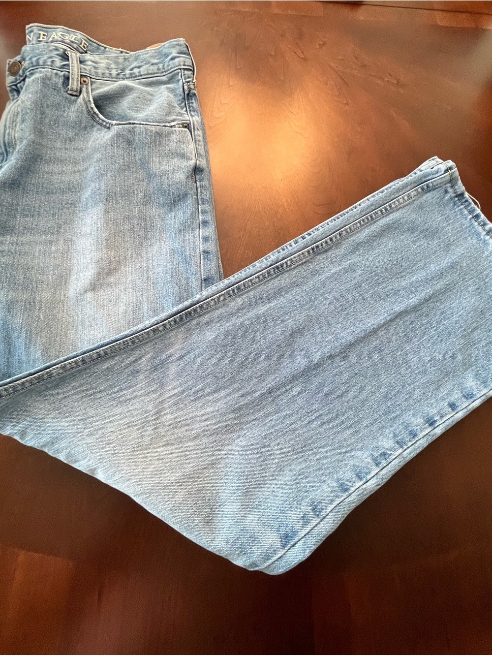 American Eagle Outfitters Light Wash Men's Bootcut Jeans